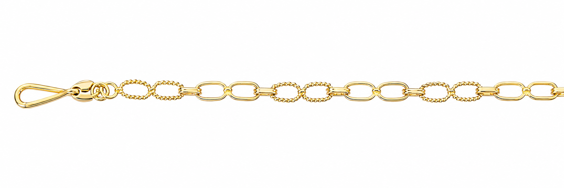 Collar Oro 18K Eslabón Corto
