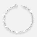 Pulsera Flor Círculos Facetados plata 925