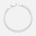 Pulsera Doble Grumet plata 925