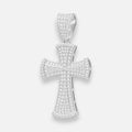 Colgante Cruz Gótica Circones plata 925