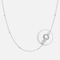 Cadena Turbillon con Bolitas plata 925
