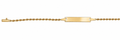 Pulsera Oro 18K Identificación Turbillón