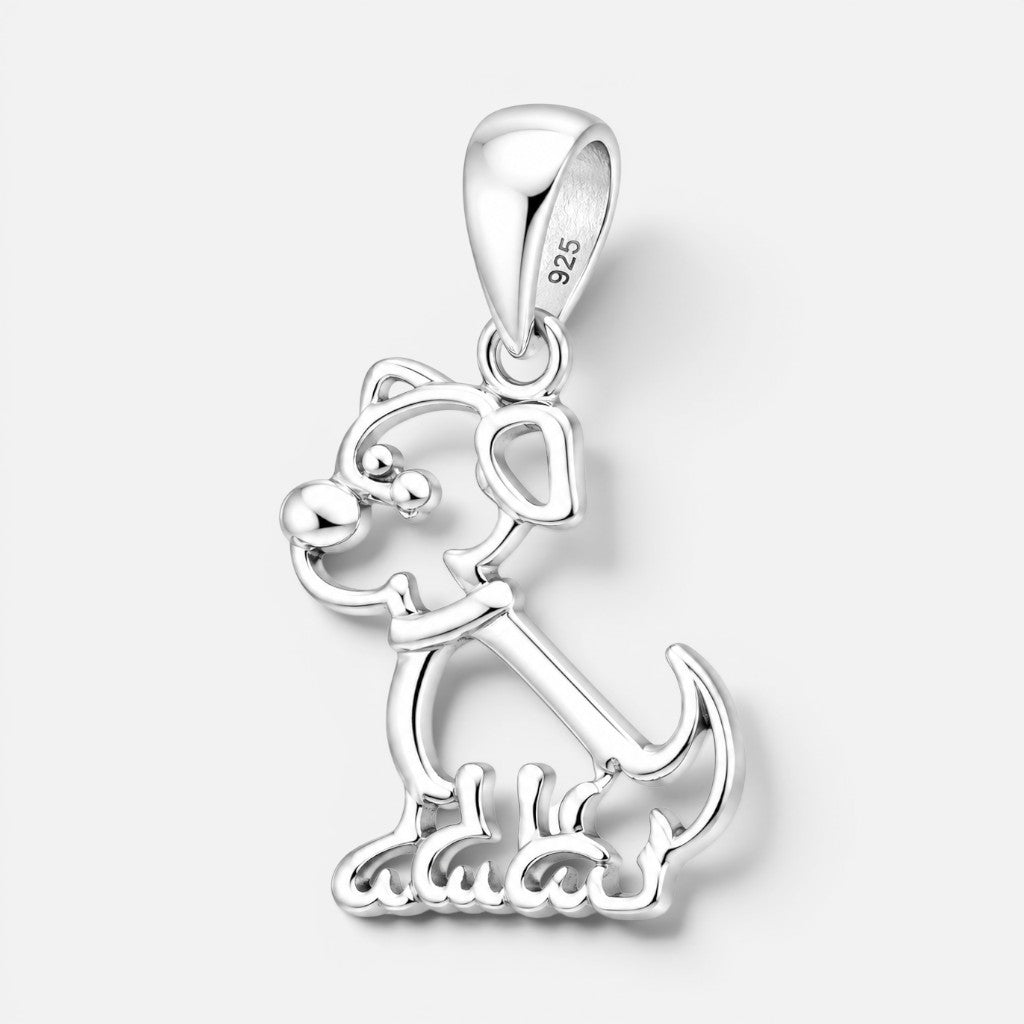 Colgante Perrito plata 925