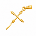 Colgante Cruz Oro 18K