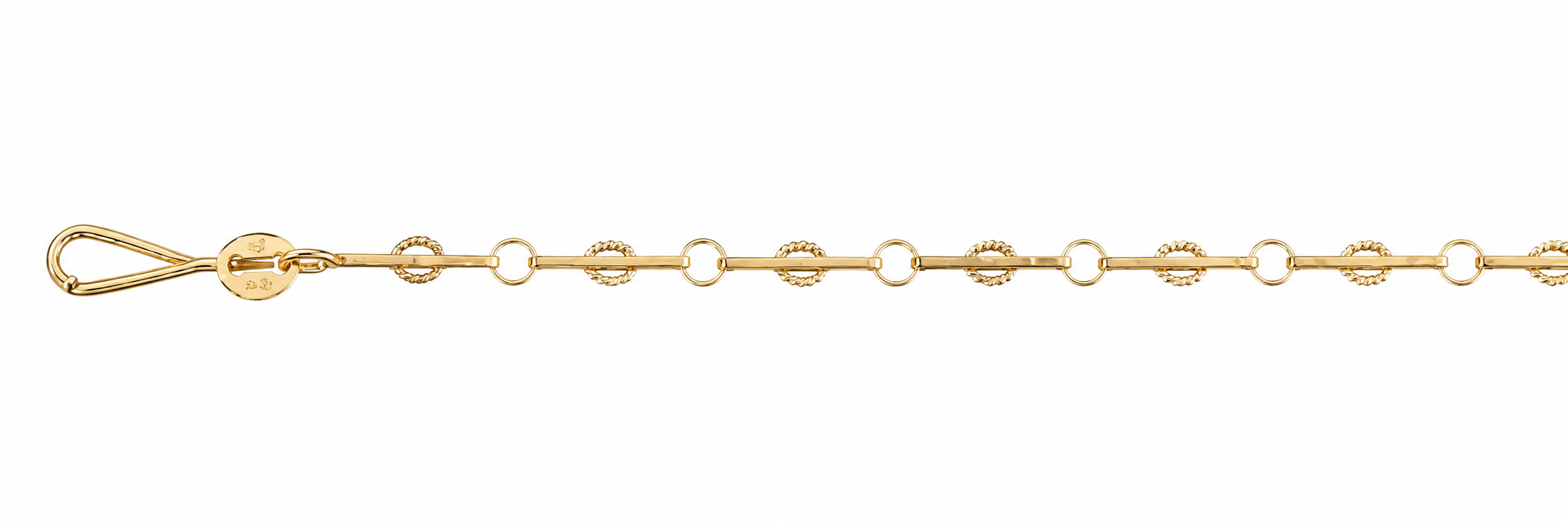 Pulsera Oro 18K Eslabón Verónica