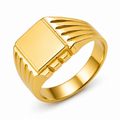 Anillo Sello Oro 18K