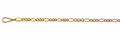 Collar Oro 18K Eslabón Cartier 3x1