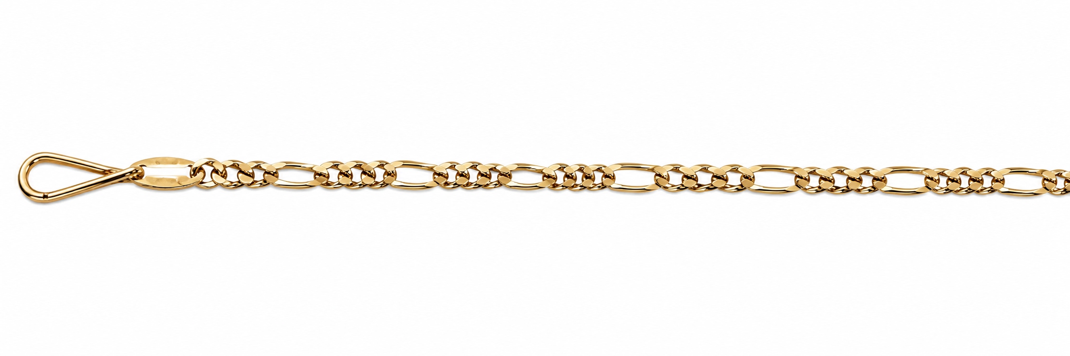Collar Oro 18K Eslabón Cartier 3x1
