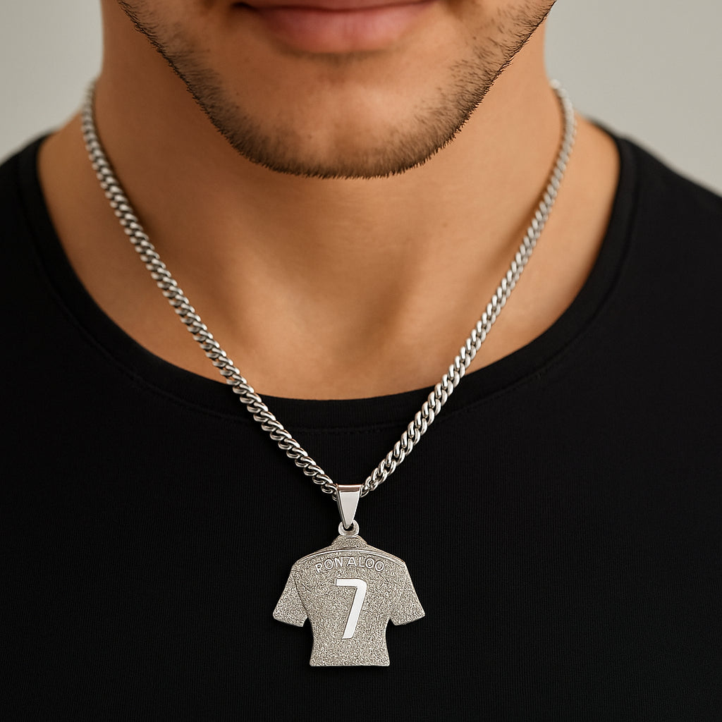 Colgante Camiseta Ronaldo Circones plata 925