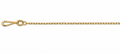 Cadena Oro 18K a Máquina Calibre 0.45