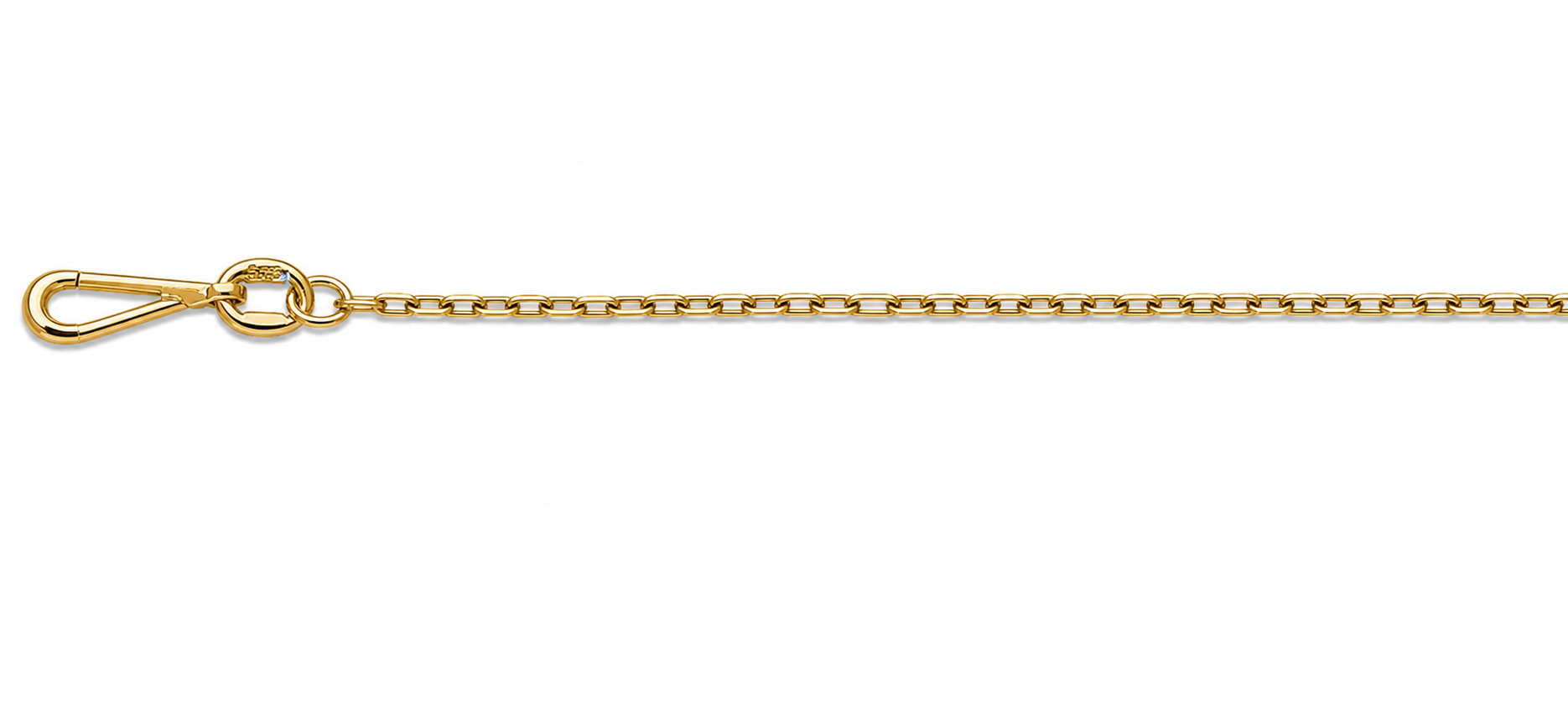 Cadena Oro 18K a Máquina Calibre 0.45