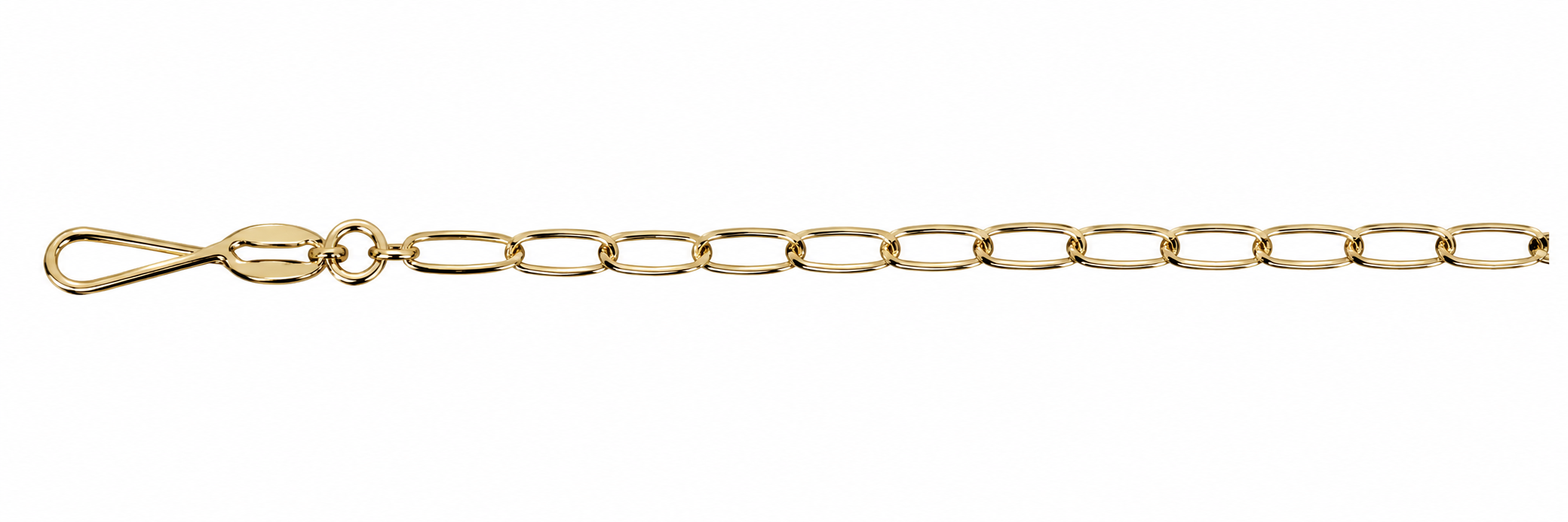 Pulsera Oro 18K Eslabón Largo