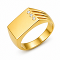 Anillo Sello Oro 18K