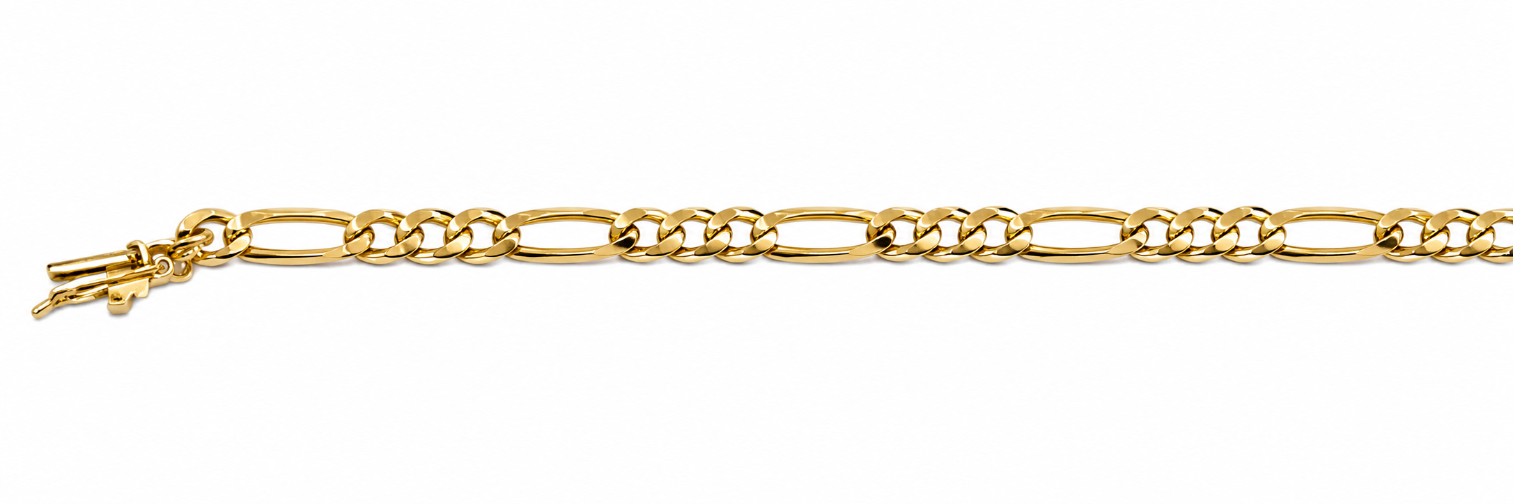 Collar Oro 18K Eslabón Cartier 3x1