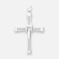 Colgante Cruz de Toretto Circones Grande plata 925