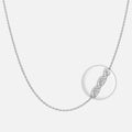 Cadena Turbillon plata 925