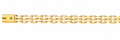 Pulsera Oro 18K Panter Doble Plana