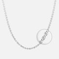 Cadena Gucci Facetada plata 925