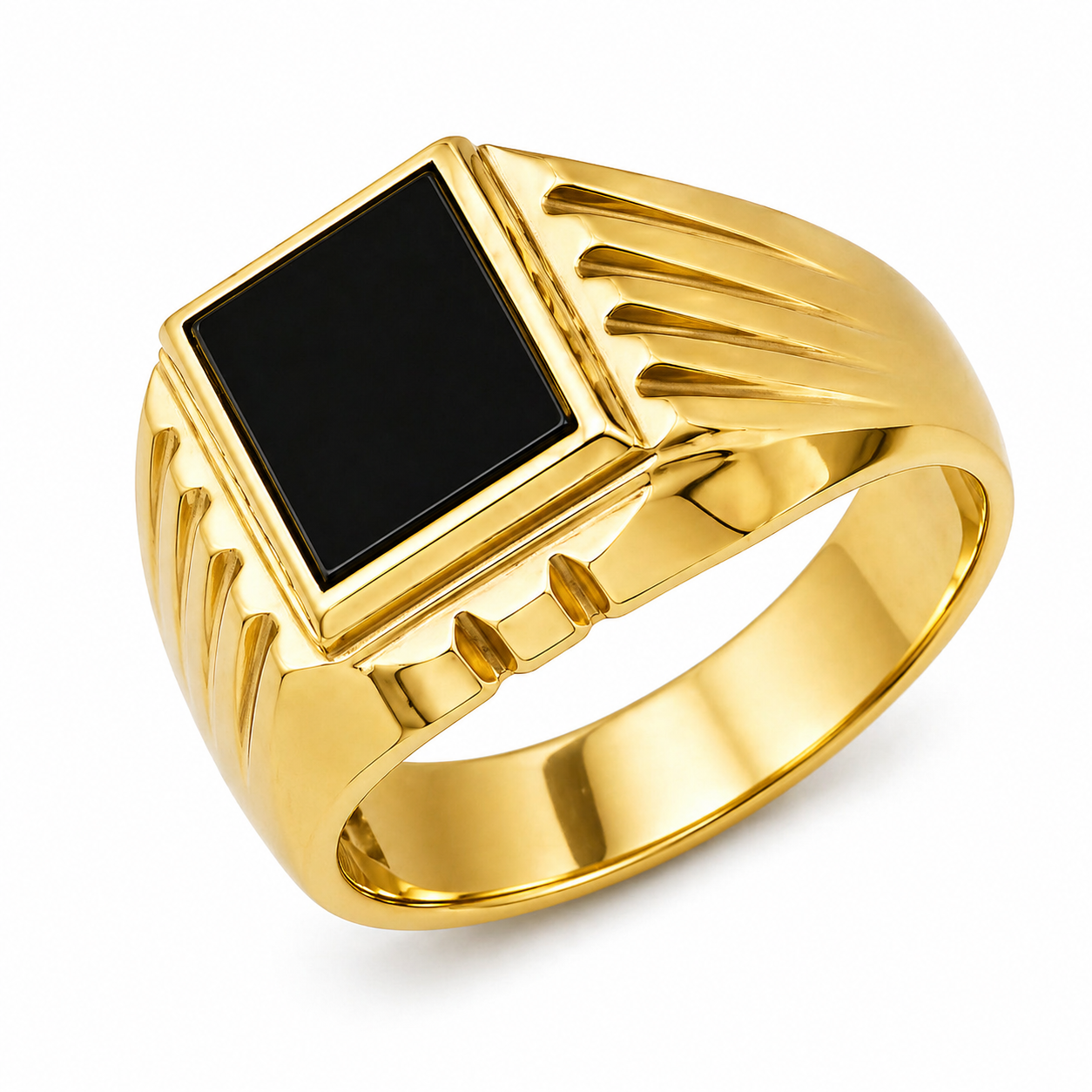 Anillo Sello Oro 18K