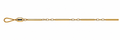 Pulsera Oro 18K Tubo Cuadrado